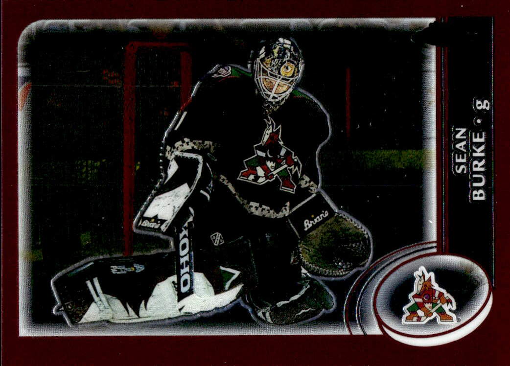 SEAN BURKE 02-03 Topps Chrome Hockey