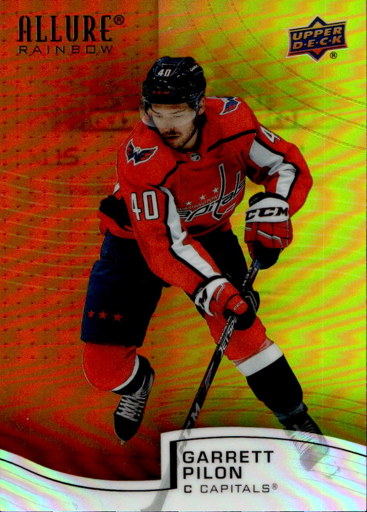 Rookie Orange-Yellow Rainbow GARRETT PILON 21-22 UD Allure