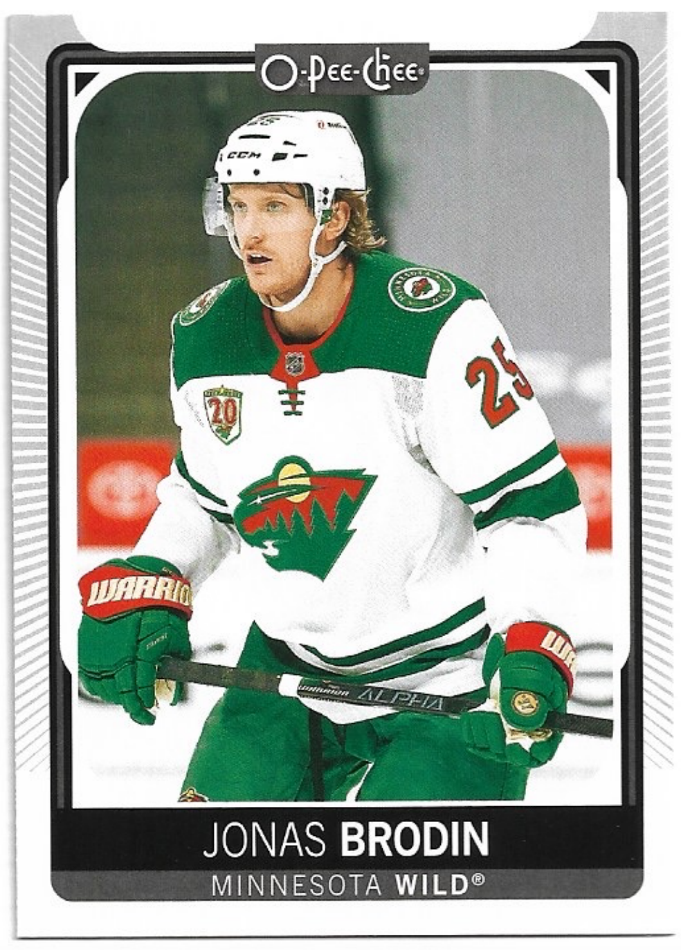 JONAS BRODIN 21-22 UD O-Pee-Chee OPC