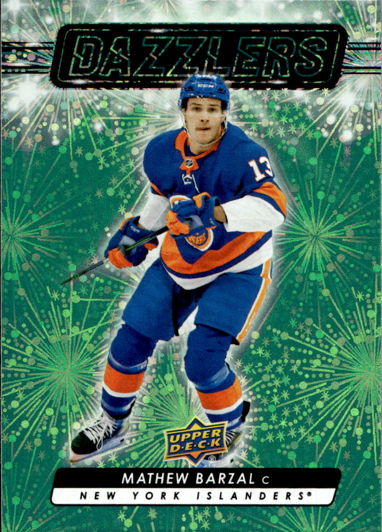 Dazzlers Green MATTHEW BARZAL 23-24 UD Extended Series