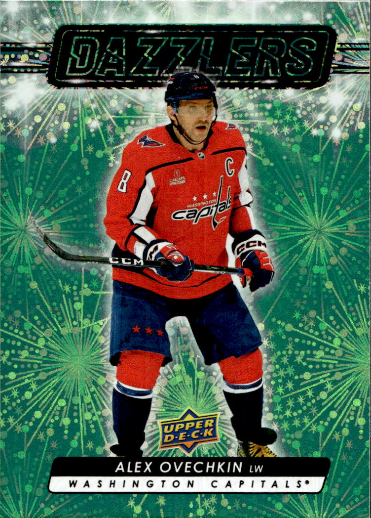 Dazzlers Green ALEX OVECHKIN 23-24 UD Extended Series