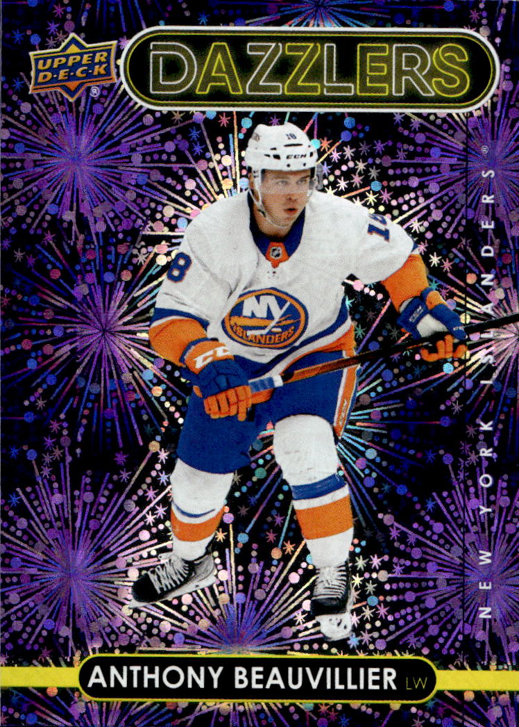 Dazzlers Purple ANTHONY BEAUVILLIER 21-22 UD Series 2