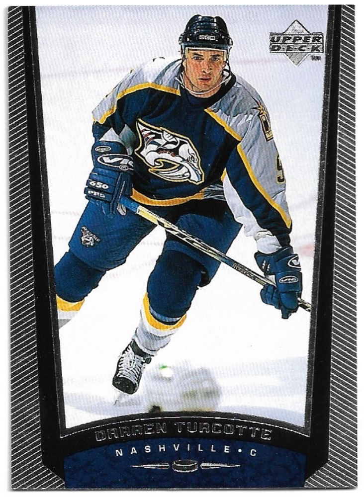 DARREN TURCOTTE 98-99 UD Series 2