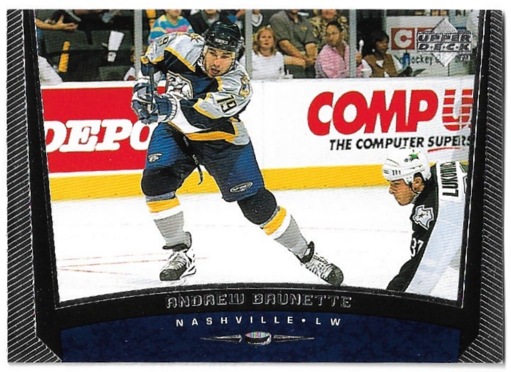 ANDREW BRUNETTE 98-99 UD Series 2