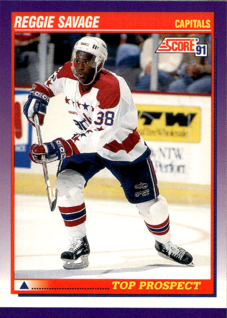 Rookie Top Prospect REGGIE SAVAGE 91-92 Score American
