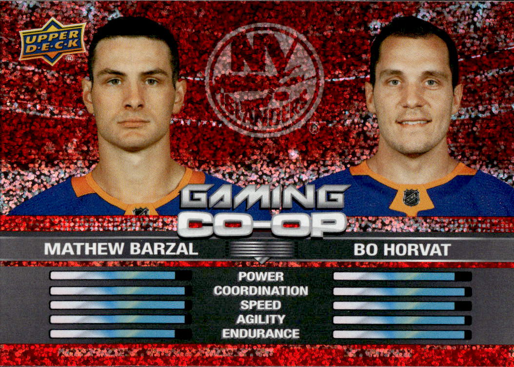 Speckle Gaming CO-OP MATHEW BARZAL/BO HORVAT 24-25 UD Series 1