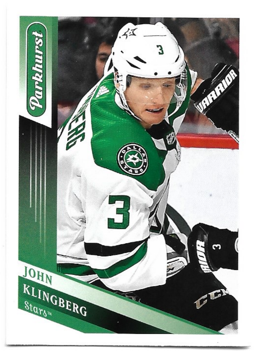 JOHN KLINGBERG 19-20 UD Parkhurst