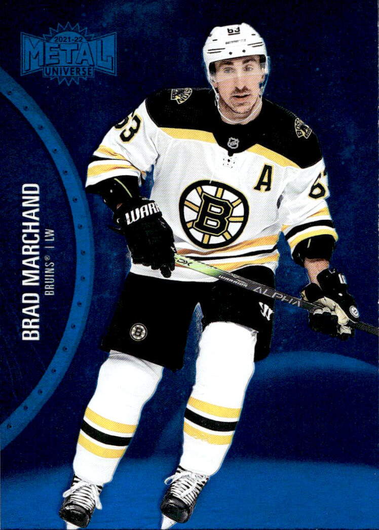 Blue Spectrum BRAD MARCHAND 21-22 UD Metal Universe