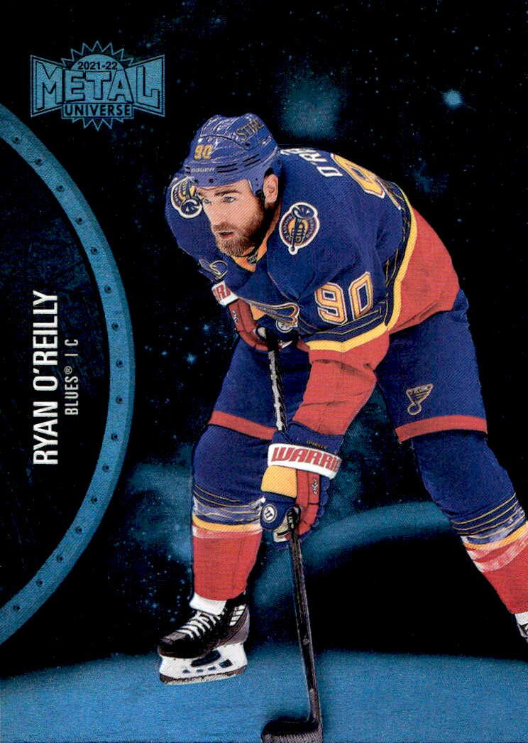 Blue Spectrum SP Alternate Jersey RYAN O'REILLY 21-22 UD Metal Universe