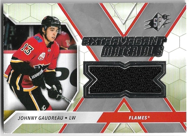 Jersey Extravagant Materials JOHNNY GAUDREAU 20-21 UD SPx