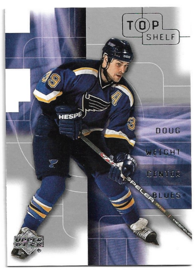 DOUG WEIGHT 01-02 UD Top Shelf