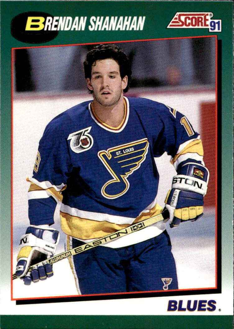 BRENDAN SHANAHAN 91-92 Score Rookie and Traded