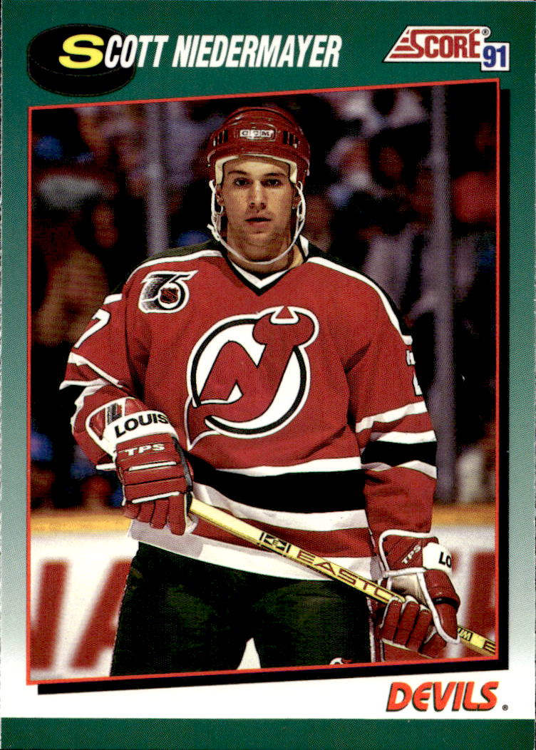 Rookie SCOTT NIEDERMAYER 91-92 Score Rookie and Traded