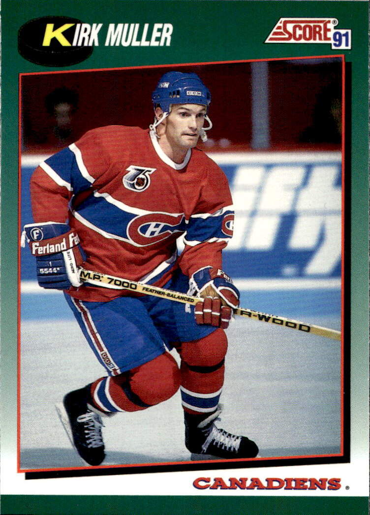 KIRK MULLER 91-92 Score Rookie and Traded