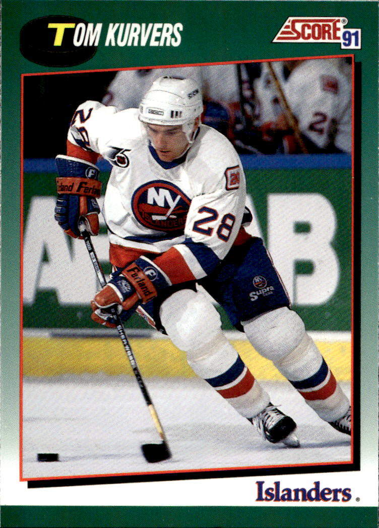 TOM KURVERS 91-92 Score Rookie and Traded