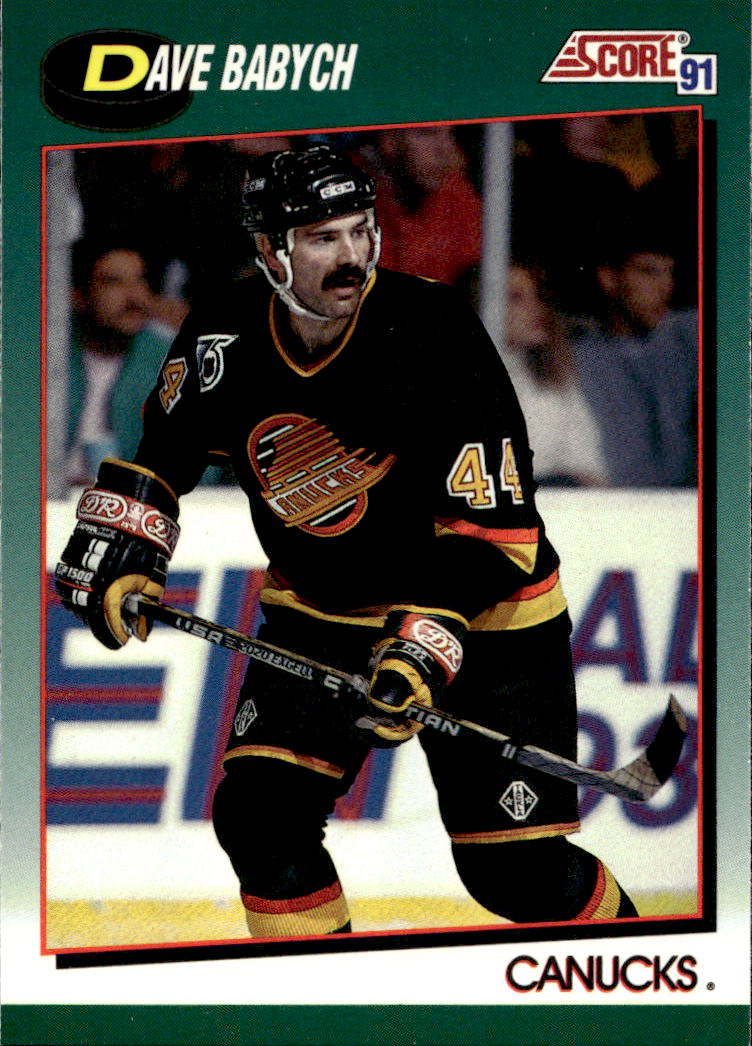 DAVE BABYCH 91-92 Score Rookie and Traded