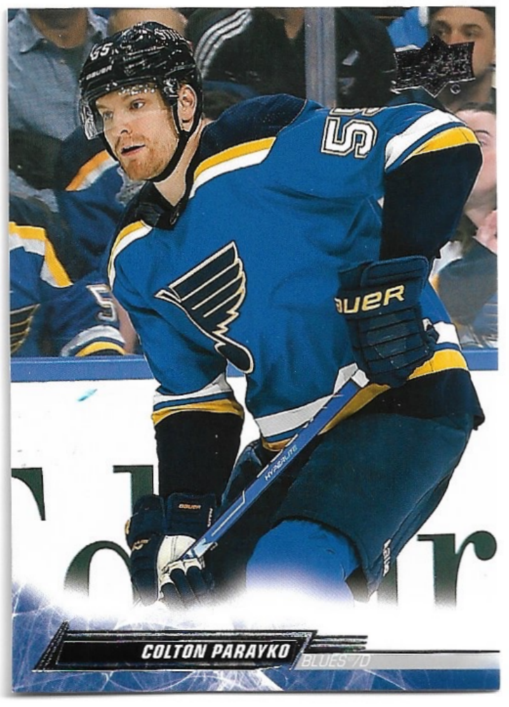 COLTON PARAYKO 22-23 UD Series 1