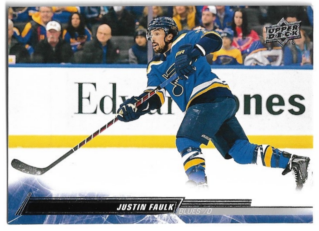 JUSTIN FAULK 22-23 UD Series 1