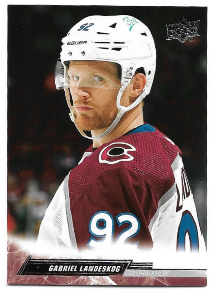 GABRIEL LANDESKOG 22-23 UD Series 1