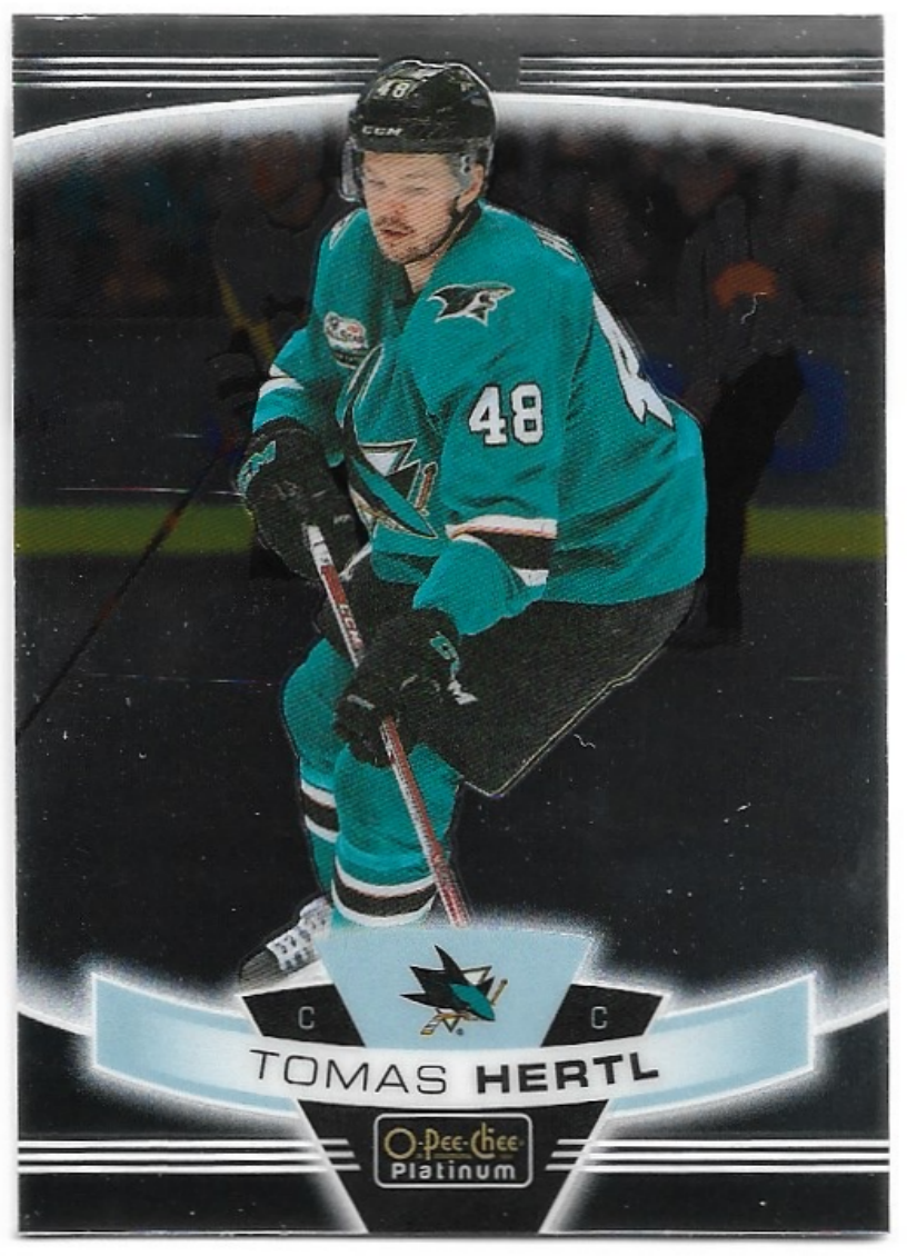 TOMÁŠ HERTL 19-20 UD O-Pee-Chee OPC Platinum