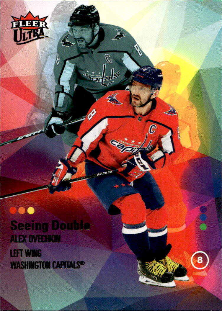 Seeing Double ALEX OVECHKIN 21-22 UD Fleer Ultra