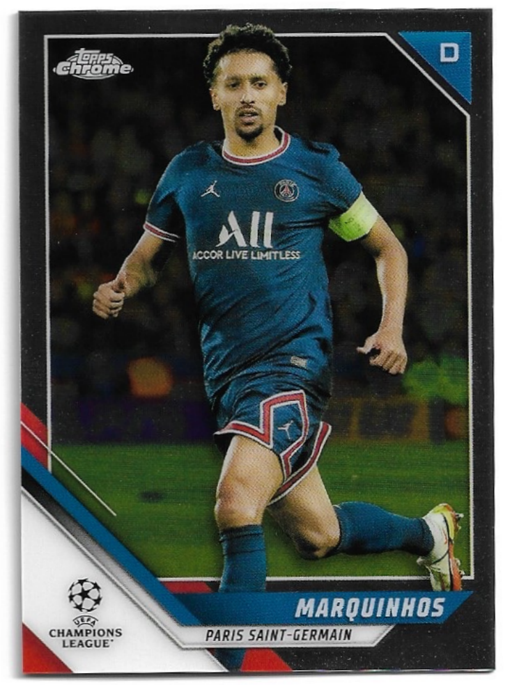 MARQUINHOS 21-22 Topps Chrome UEFA Champions League