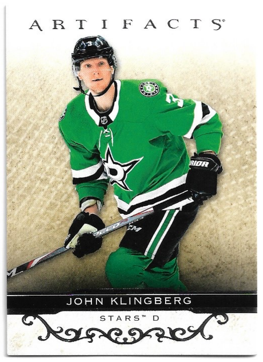 JOHN KLINGBERG 21-22 UD Artifacts