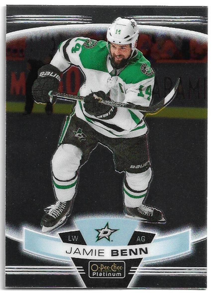 JAMIE BENN 19-20 UD O-Pee-Chee OPC Platinum