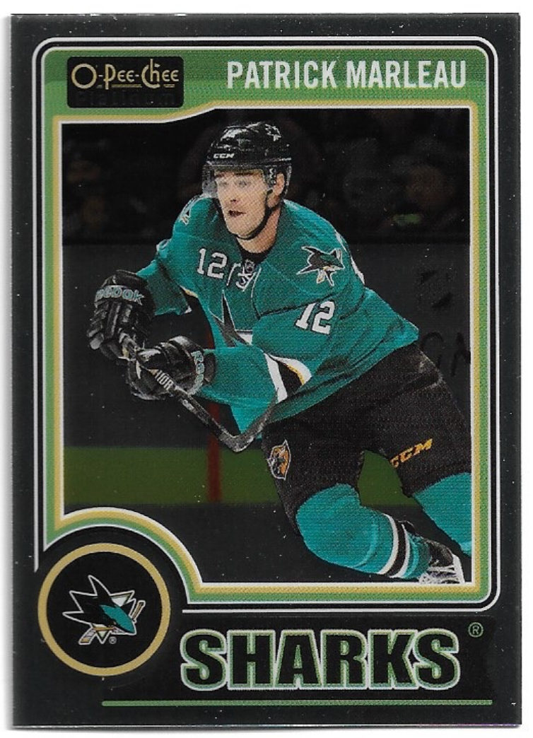 PATRICK MARLEAU 14-15 UD O-Pee-Chee OPC Platinum