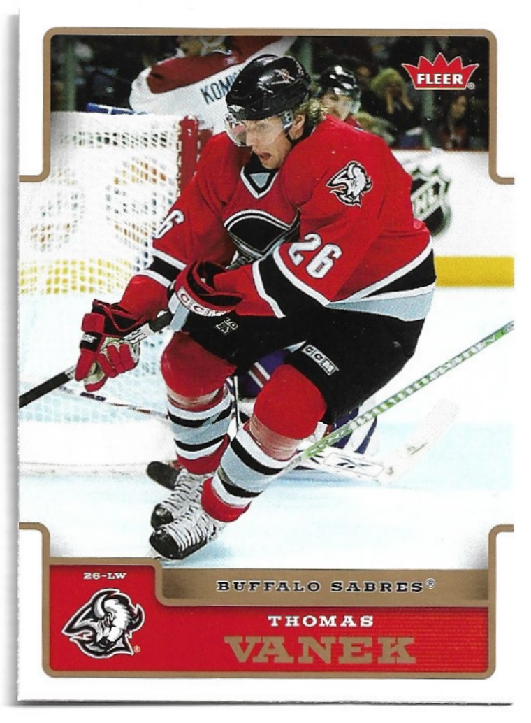 THOMAS VANEK 06-07 Fleer Hockey