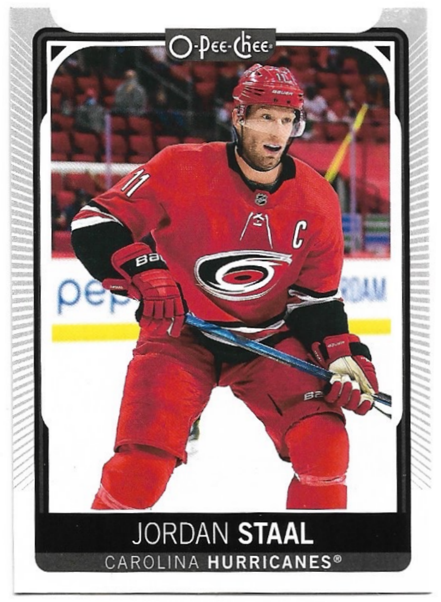 JORDAN STAAL 21-22 UD O-Pee-Chee OPC