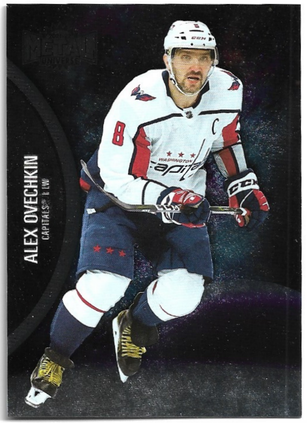 ALEX OVECHKIN 21-22 UD Metal Universe