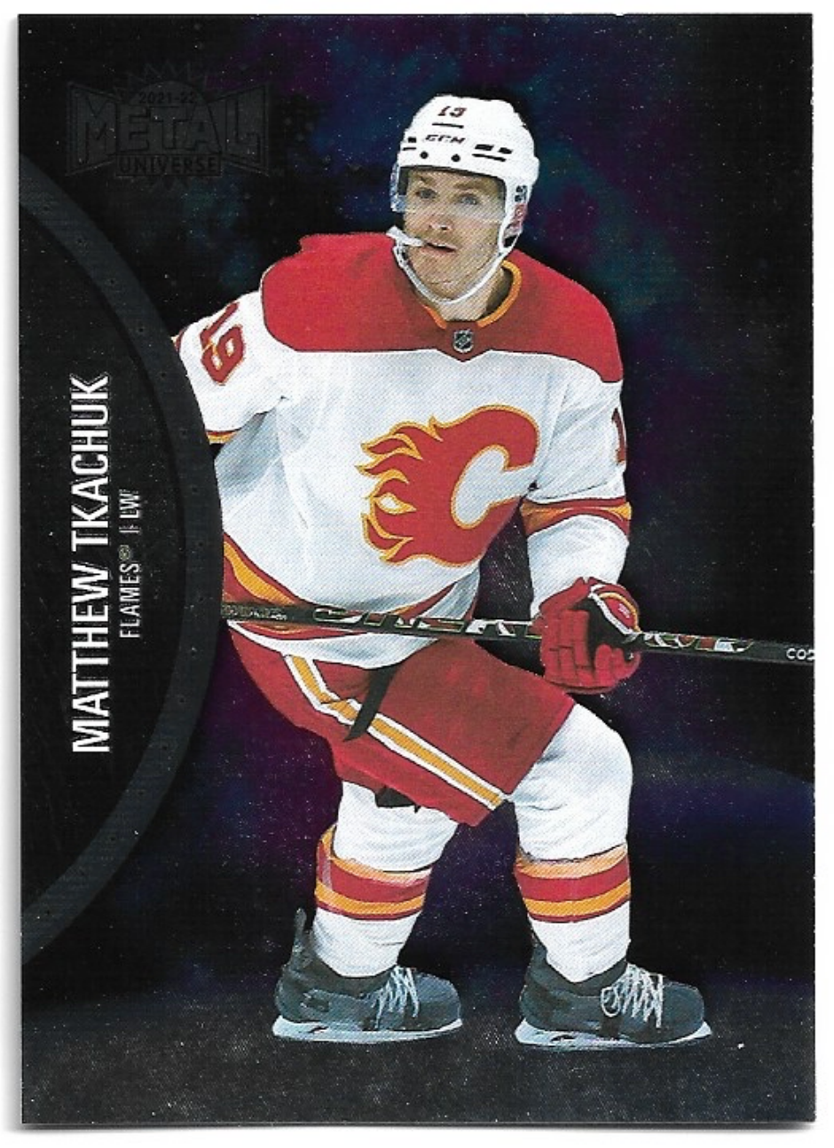 MATTHEW TKACHUK 21-22 UD Metal Universe