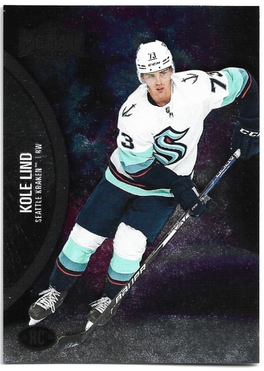 Rookie KOLE LIND 21-22 UD Metal Universe