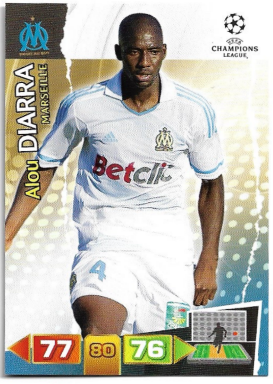 ALOU DIARRA 11-12 Panini Adrenalyn XL CL