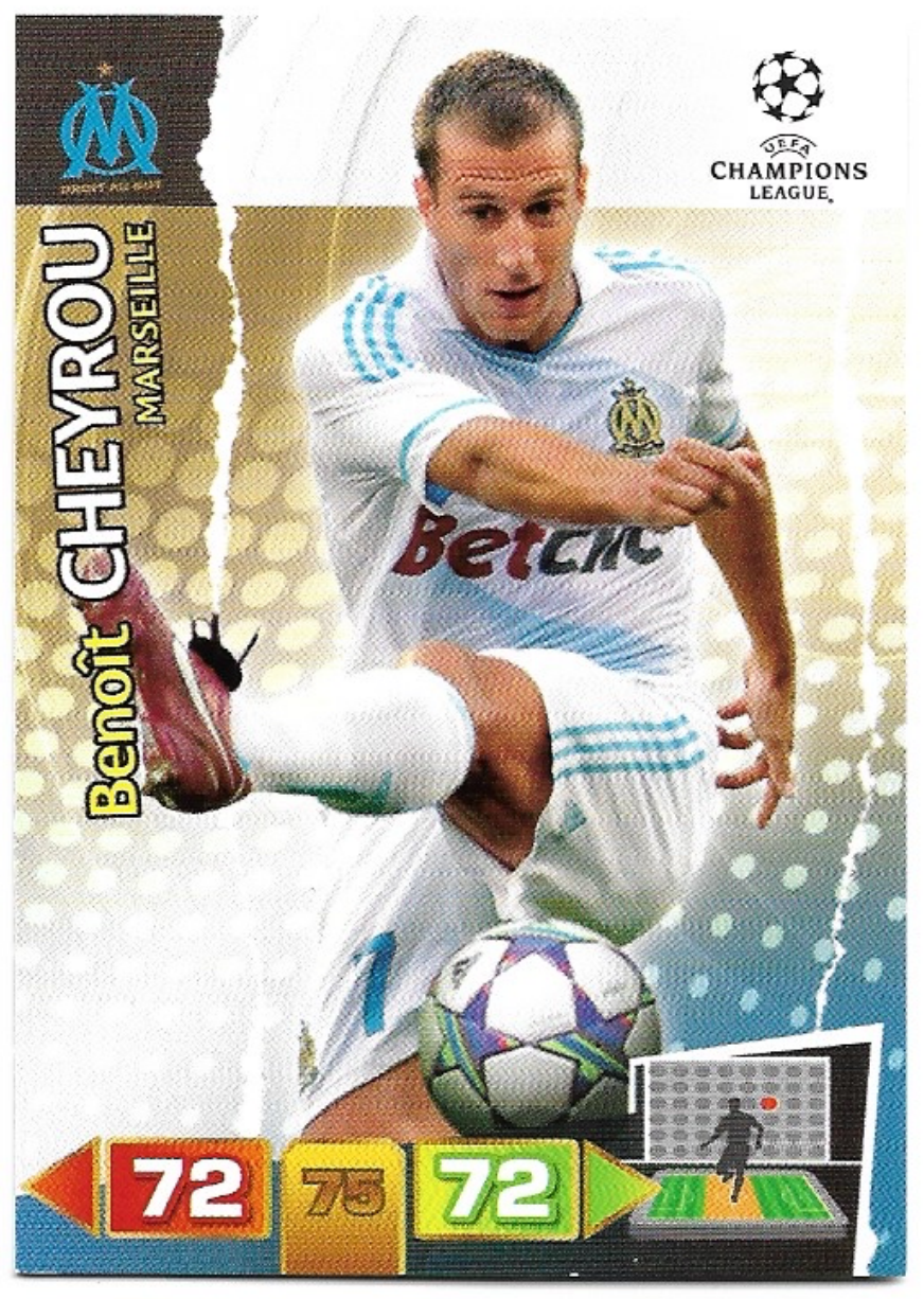 BENOIT CHEYROU 11-12 Panini Adrenalyn XL CL