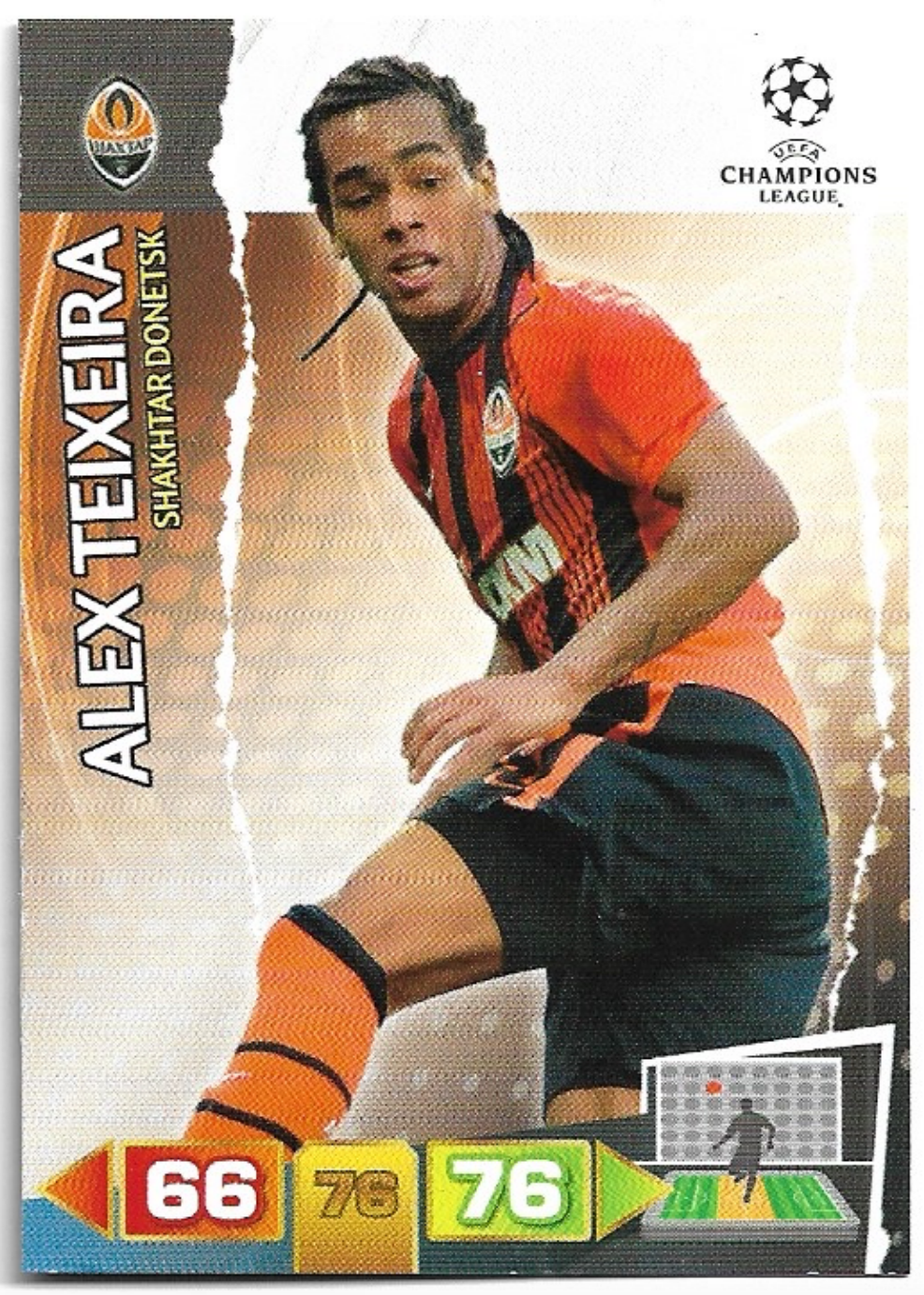 ALEX TEIXEIRA 11-12 Panini Adrenalyn XL CL