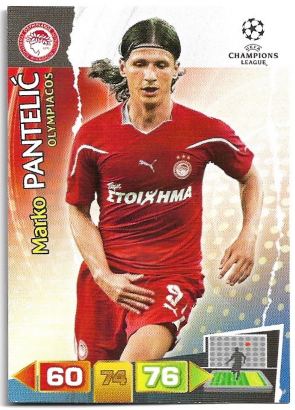 MARKO PANTELIC 11-12 Panini Adrenalyn XL CL