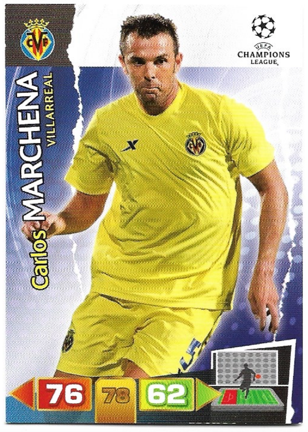 CARLOS MARCHENA 11-12 Panini Adrenalyn XL CL