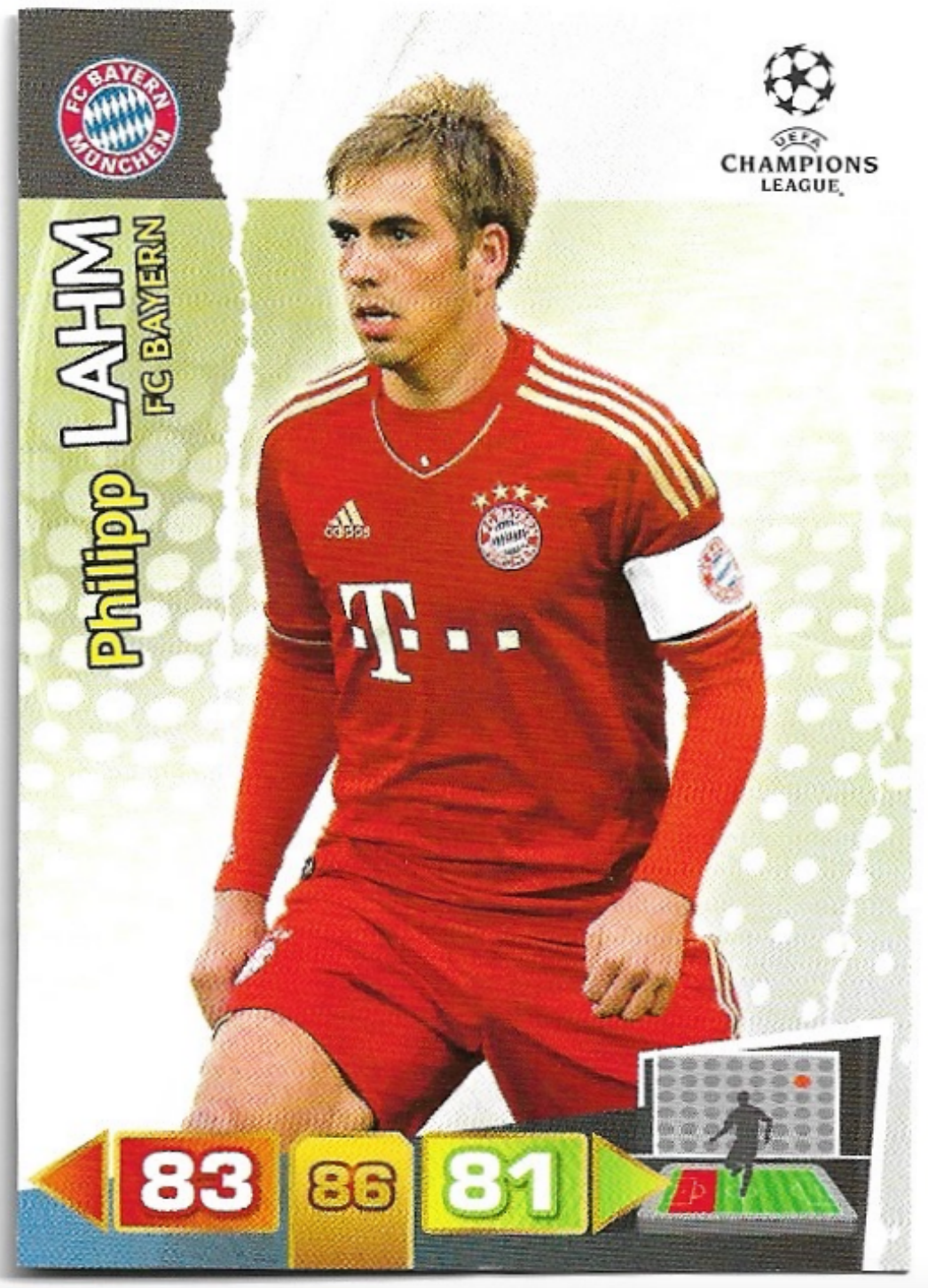 PHILIPP LAHM 11-12 Panini Adrenalyn XL CL