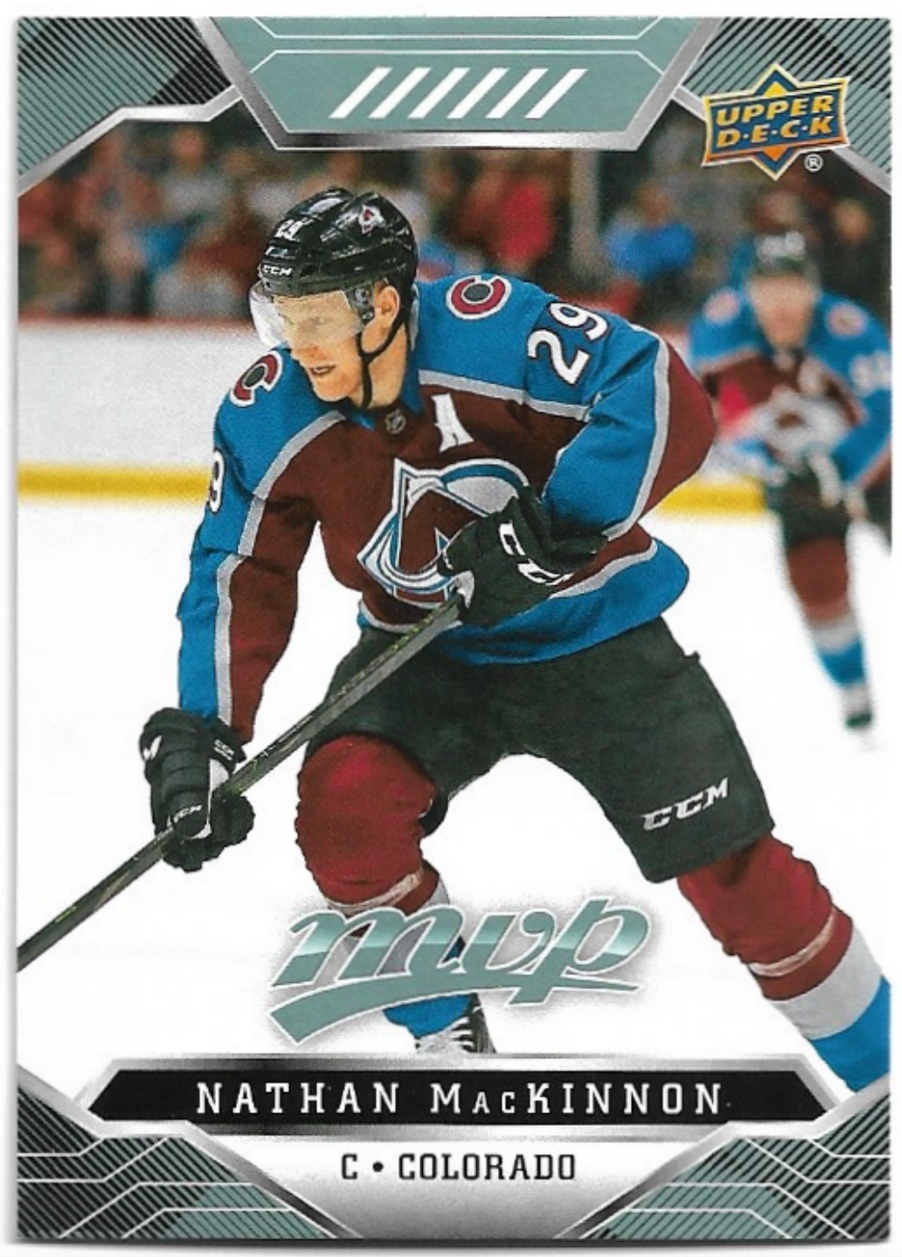 NATHAN MACKINNON 19-20 UD MVP