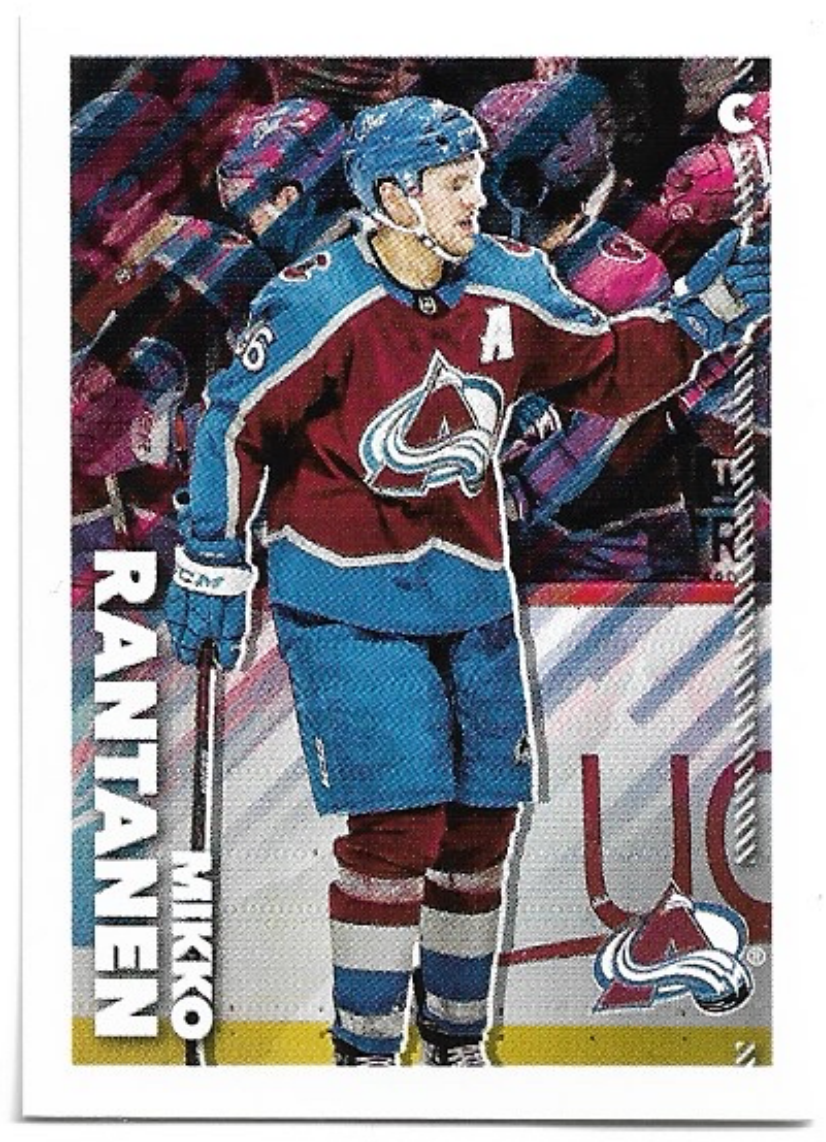 MIKKO RANTANEN 2022-23 Topps NHL Sticker Collection Hockey