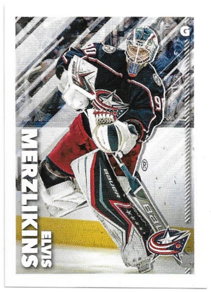 ELVIS MERZLIKINS 2022-23 Topps NHL Sticker Collection Hockey