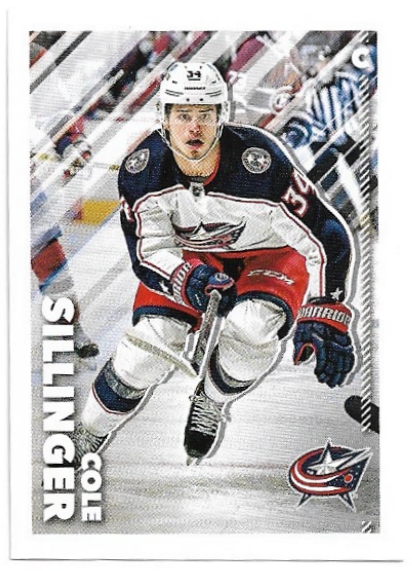 COLE SILLINGER 2022-23 Topps NHL Sticker Collection Hockey