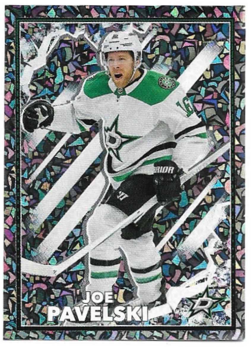 Foil JOE PAVELSKI 2022-23 Topps NHL Sticker Collection Hockey