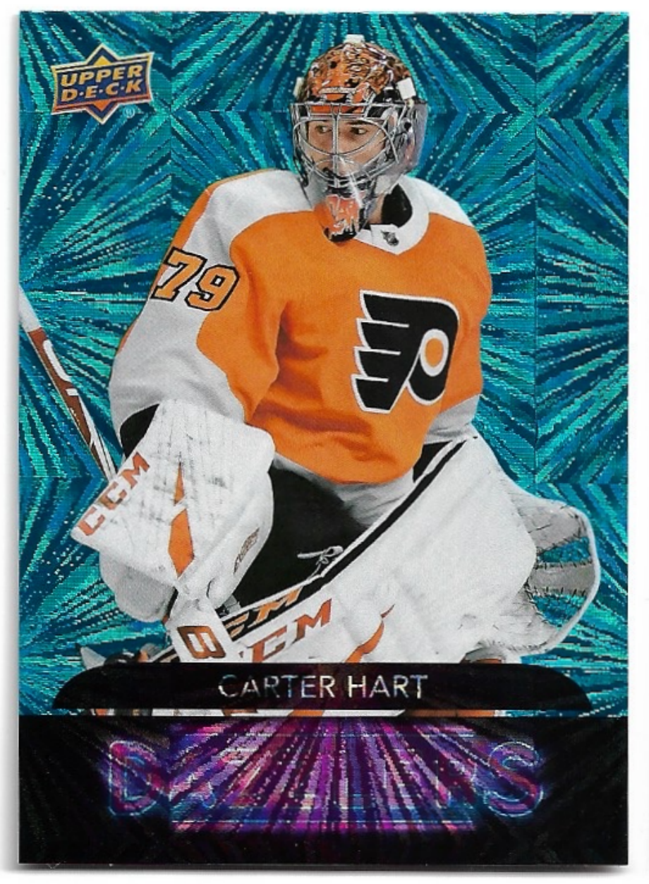 Dazzlers Blue CARTER HART 20-21 UD Series 1