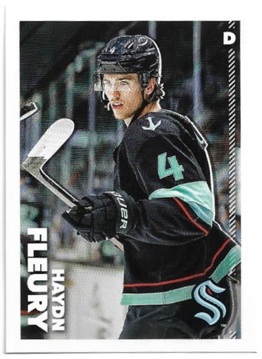 HAYDN FLEURY 2022-23 Topps NHL Sticker Collection Hockey