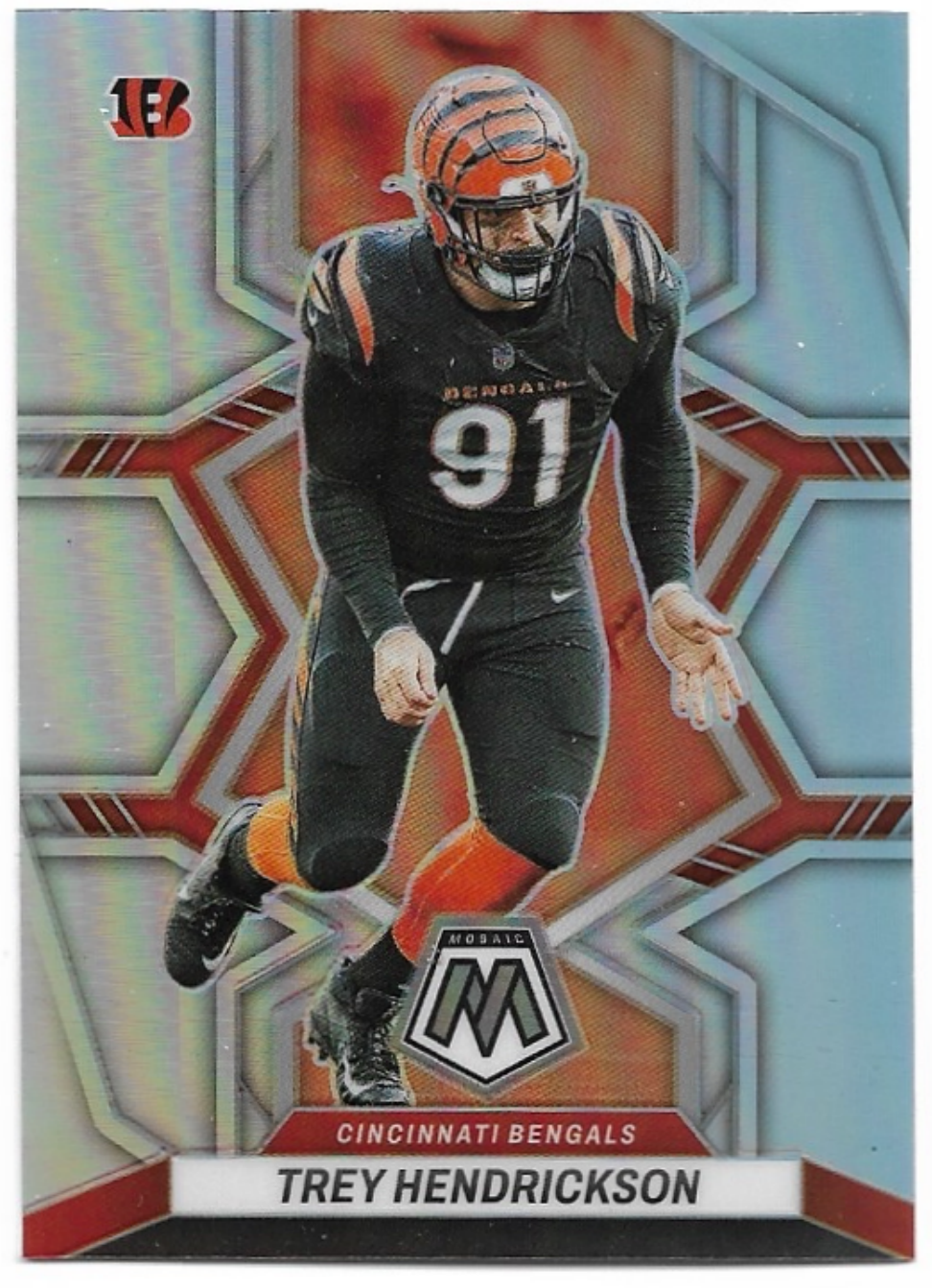 Silver Prizm TREY HENDRICKSON 2022 Panini Mosaic Football