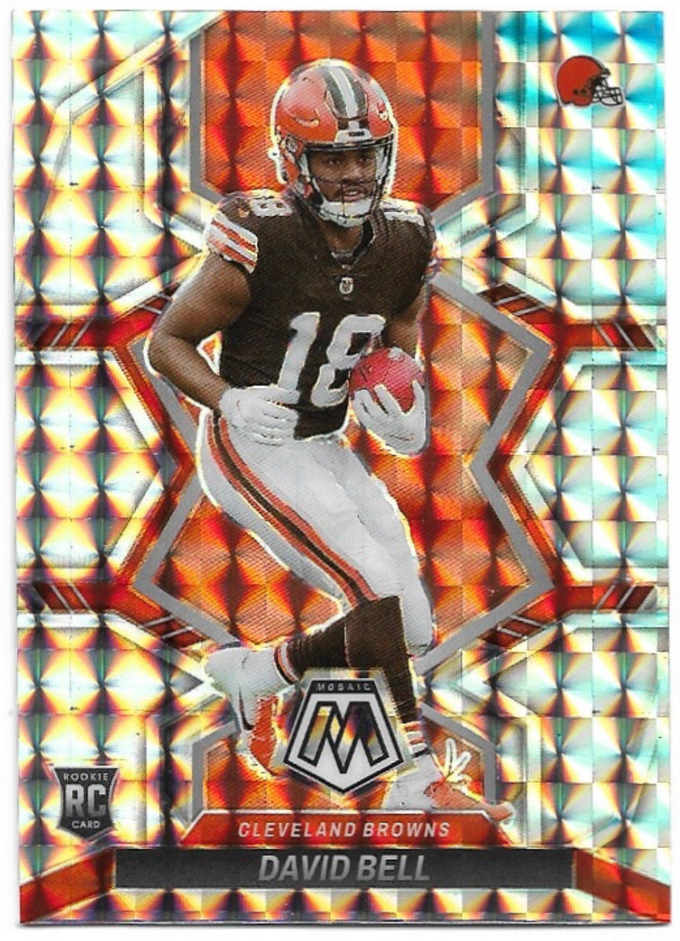 Rookie Mosaic DAVID BELL 2022 Panini Mosaic Football