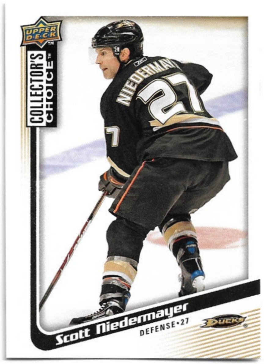 SCOTT NIEDERMAYER 09-10 UD Collector's Choice